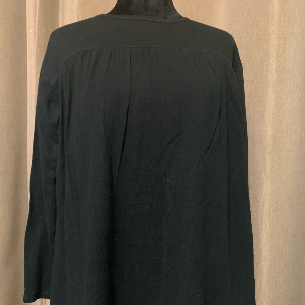 Black Zara blouse